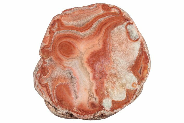 Polished Potato Agate Slice - England #283077